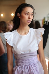 Backstage at Creatures of Comfort RTW Spring 2018