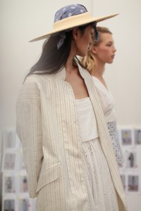 Backstage at Creatures of Comfort RTW Spring 2018