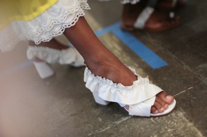 Backstage at Creatures of Comfort RTW Spring 2018
