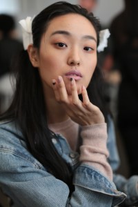 Backstage at Creatures of Comfort RTW Spring 2018