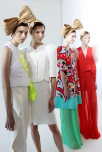 Backstage at Delpozo RTW Spring 2018