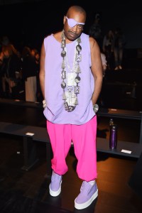 Slick Rick in the front rowDesigual show, Front Row, Spring Summer 2018, New York Fashion Week, USA - 07 Sep 2017