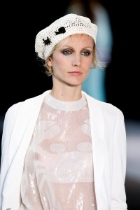 Details at Armani RTW Spring 2018