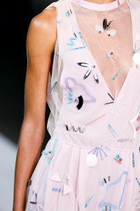 Details at Armani RTW Spring 2018
