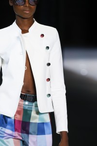 Details at Armani RTW Spring 2018