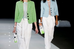 Details at Armani RTW Spring 2018