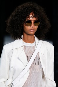 Details at Armani RTW Spring 2018