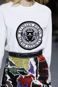 Details at Balmain RTW Spring 2018