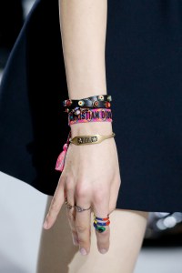 Details at Christian Dior RTW Spring 2018