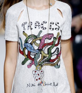 Details at Christian Dior RTW Spring 2018