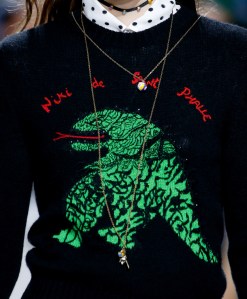 Details at Christian Dior RTW Spring 2018