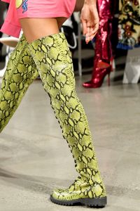 Details at Jeremy Scott RTW Spring 2018