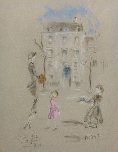 Christian Bérard, Hommage à Christian Dior, 1947. 