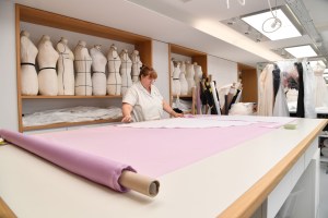 Dior’s atelier flou and tailoring workshop.