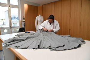 Dior’s atelier flou and tailoring workshop.