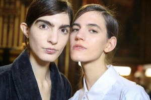 Backstage at Dries Van Noten RTW Spring 2018