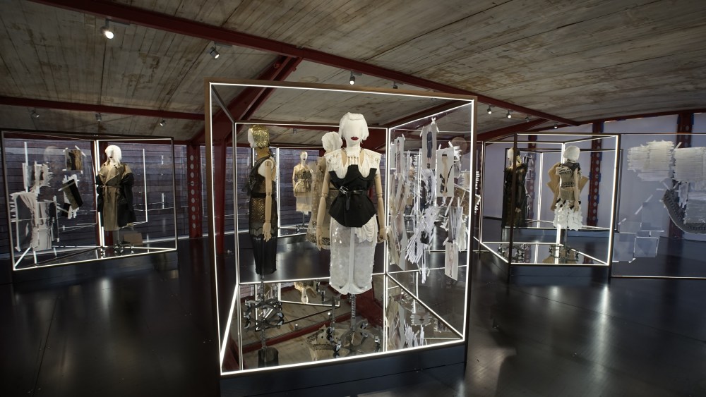 Maison Margiela exhibit at Maxfield