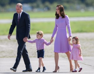 Prince William, Prince George, Catherine Duchess of Cambridge and Princess Charlotte visit Airbus Headquarters in HamburgPrince William and Catherine Duchess of Cambridge visit to Germany - 21 Jul 2017