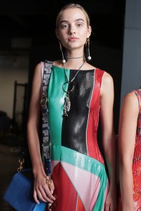 Backstage at Diane von Furstenberg RTW Spring 2018