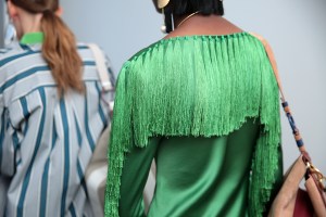 Backstage at Diane von Furstenberg RTW Spring 2018