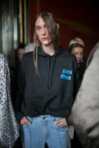 Backstage a Each X Other RTW Spring 2018