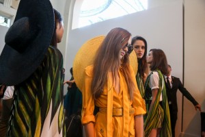 Backstage at Elie Saab RTW Spring 2018