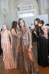 Backstage at Elie Saab RTW Spring 2018