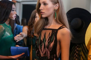 Backstage at Elie Saab RTW Spring 2018