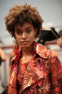 Backstage at Etro RTW Spring 2018