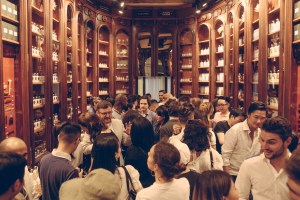 The grand opening of the Buly 1803 store in Hong Kong, located at 20 Wyndham Street in Central.