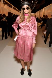 Virginia ValsecchiFendi show, Front Row, Spring Summer 2018, Milan Fashion Week, Italy - 21 Sep 2017