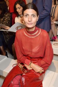 Giovanna Battaglia EngelbertFendi show, Front Row, Spring Summer 2018, Milan Fashion Week, Italy - 21 Sep 2017