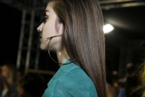 Backstage at Salvatore Ferragamo RTW Spring 2018