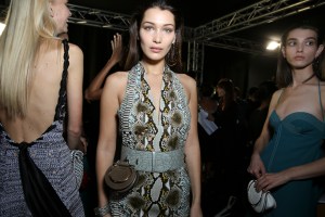 Backstage at Salvatore Ferragamo RTW Spring 2018
