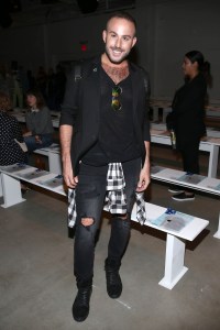 Micah JesseAdam Selman show, Front Row, Spring Summer 2018, New York Fashion Week, USA - 07 Sep 2017