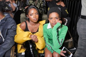 Ryan Destiny and Selah Marley in the front rowFenty Puma by Rihanna show, Front Row, Spring Summer 2018, New York Fashion Week, USA - 10 Sep 2017