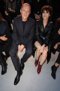 François-Henri Pinault and Charlotte Gainsbourg