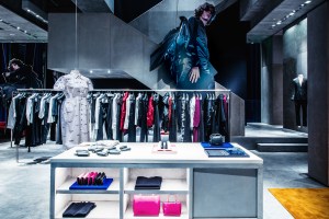 The new Calvin Klein store in Shanghai.