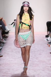 Model on the catwalkGCDS show, Runway, Spring Summer 2018, New York Fashion Week, USA - 08 Sep 2017