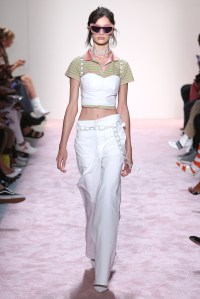 Model on the catwalkGCDS show, Runway, Spring Summer 2018, New York Fashion Week, USA - 08 Sep 2017
