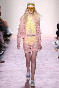 Model on the catwalkGCDS show, Runway, Spring Summer 2018, New York Fashion Week, USA - 08 Sep 2017