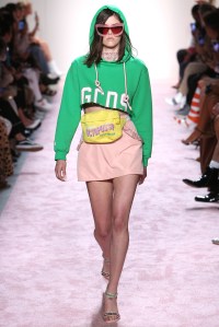 Model on the catwalkGCDS show, Runway, Spring Summer 2018, New York Fashion Week, USA - 08 Sep 2017