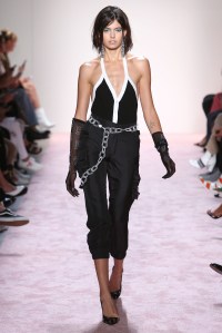 Model on the catwalkGCDS show, Runway, Spring Summer 2018, New York Fashion Week, USA - 08 Sep 2017