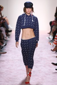 Model on the catwalkGCDS show, Runway, Spring Summer 2018, New York Fashion Week, USA - 08 Sep 2017