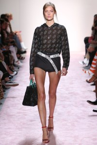 Model on the catwalkGCDS show, Runway, Spring Summer 2018, New York Fashion Week, USA - 08 Sep 2017
