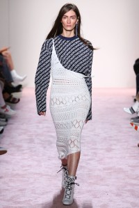 Model on the catwalkGCDS show, Runway, Spring Summer 2018, New York Fashion Week, USA - 08 Sep 2017