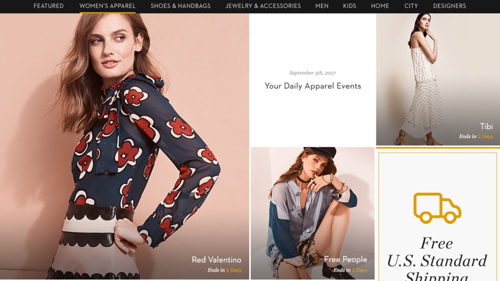 Gilt Gets a Major Redesign of Its Web Site