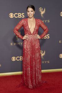 Gina Rodriguez, arrives at the 69th Primetime Emmy Awards, at the Microsoft Theater in Los Angeles2017 Primetime Emmy Awards - Arrivals, Los Angeles, USA - 17 Sep 2017