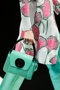 Details at Giorgio Armani RTW Spring 2018