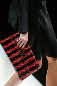 Details at Giorgio Armani RTW Spring 2018
